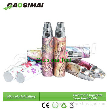 Good health colored electronic cigarette eGo q battery